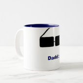 Tasse 2 Couleurs Daddio (Devant gauche)