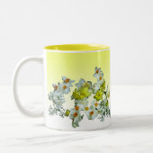 Tasse 2 Couleurs Daffodiles et Lilacs (Gauche)