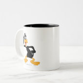 Tasse 2 Couleurs DAFFY DUCK™ Avec une Idée Géniale (Devant gauche)