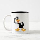 Tasse 2 Couleurs DAFFY DUCK™ Avec une Idée Géniale (Gauche)