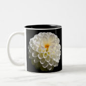 Tasse 2 Couleurs Dahlias blancs (Gauche)