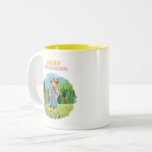 Tasse 2 Couleurs Daisy (Devant gauche)