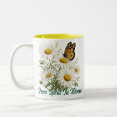Tasse 2 Couleurs Daisy & Butterfly Bloom (Gauche)