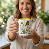 Tasse 2 Couleurs Daisy & Butterfly Bloom
