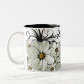 Tasse 2 Couleurs daisy matin (Gauche)