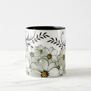 Tasse 2 Couleurs daisy matin
