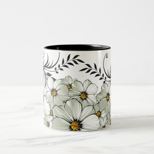 Tasse 2 Couleurs daisy matin (Centre)
