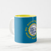 Tasse 2 Couleurs Dakota du Sud (Devant gauche)