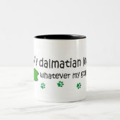 Tasse 2 Couleurs Dalmate (Centre)