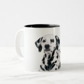 Tasse 2 Couleurs Dalmate 4 (Devant gauche)