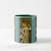 Tasse 2 Couleurs Dame Art Nouveau (Centre)