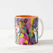Tasse 2 Couleurs Dame Clashy (Devant droit)