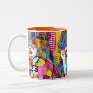 Tasse 2 Couleurs Dame Clashy