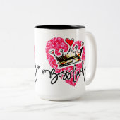 Tasse 2 Couleurs Dame du chef (Devant droit)