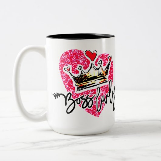 Tasse 2 Couleurs Dame du chef (Gauche)
