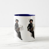 Tasse 2 Couleurs Dame en noir (Centre)