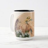 Tasse 2 Couleurs Dame rose de Louis Icart (Devant gauche)