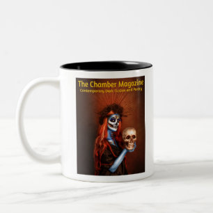 Tasse 2 Couleurs Damnatia—Logo Du Magazine De Chambre