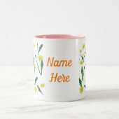 Tasse 2 Couleurs Dandelions Spring art (Centre)
