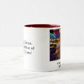 Tasse 2 Couleurs Danois de chocolat de dynamite (Centre)