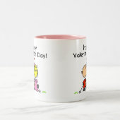 Tasse 2 Couleurs Dans la heureuse Sainte-Valentin d'amour (Centre)