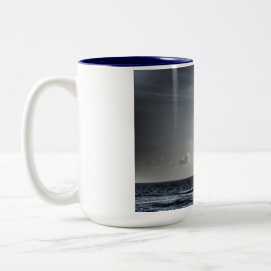 Tasse 2 Couleurs Dans Le Bleu (Gauche)