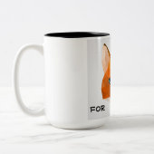 Tasse 2 Couleurs Dans l'intéret de renard (Gauche)