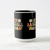 Tasse 2 Couleurs Dans Mon Basketball, L'Ère Maman Super (Centre)