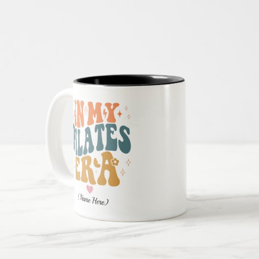 Tasse 2 Couleurs Dans mon ère pilates (Devant gauche)