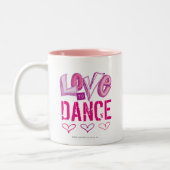 Tasse 2 Couleurs Danse d'amour (Gauche)