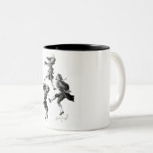 Tasse 2 Couleurs Danse de Diablo (Devant droit)