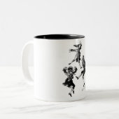 Tasse 2 Couleurs Danse de Diablo (Devant gauche)