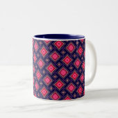 Tasse 2 Couleurs Danse de diamant (Devant droit)