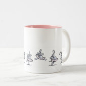 Tasse 2 Couleurs Danse de l'éléphant (Devant droit)