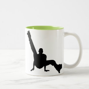 Tasse 2 Couleurs Danse de raie de rouleau