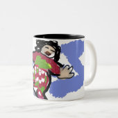 Tasse 2 Couleurs danse du patin à glace (Devant droit)