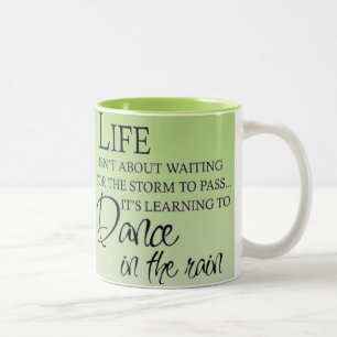 Tasse 2 Couleurs DANSE inspirée SOUS la PLUIE