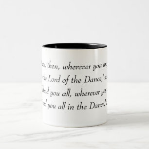 Tasse 2 Couleurs Danse Irlandaise - Seigneur de la Danse Chorus