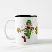 Tasse 2 Couleurs Danse Leprechauun (Gauche)