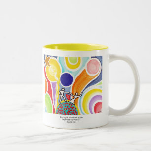 Tasse 2 Couleurs Danse sur des rayons de lune