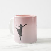 Tasse 2 Couleurs Danseur classique (Devant gauche)