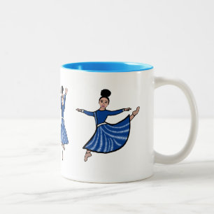 Tasse 2 Couleurs Danseur Diamant Bleu #2