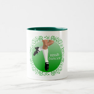 Tasse 2 Couleurs Danseur irlandais chaussure dure
