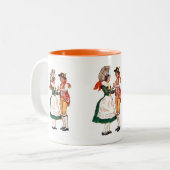 Tasse 2 Couleurs Danseurs suisses (Devant gauche)