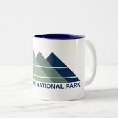 Tasse 2 Couleurs Dartmoor National Park Mountain Sun (Devant droit)