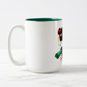 Tasse 2 Couleurs Dashing Through the Dough Christmas (Gauche)