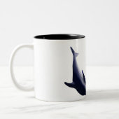 Tasse 2 Couleurs Dauphins (Gauche)
