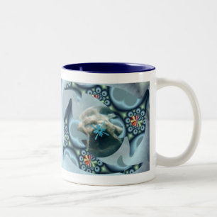 Tasse 2 Couleurs Dauphins chez Dione