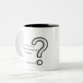 Tasse 2 Couleurs D'autres fonctions comme assignées (Devant gauche)