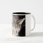 Tasse 2 Couleurs Dave vous regarde dans des mouches à deux tons (Devant droit)